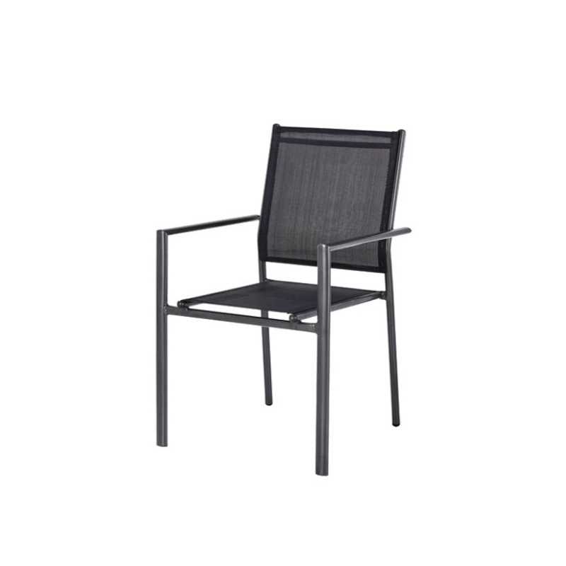 Malaga garden chair – MTF – Black steel – 3EXN0032 Malaga garden chair – MTF – Black steel – 3EXN0032