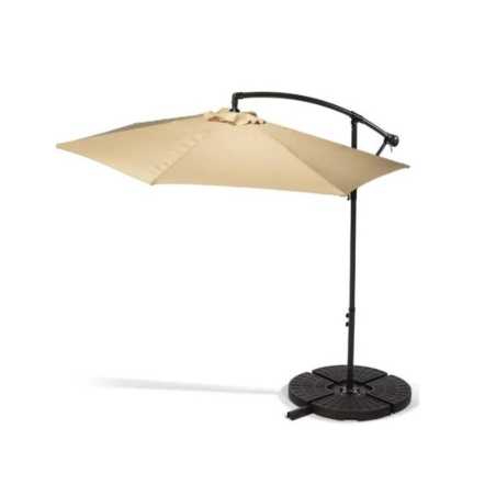 Happy Sun 300 cantilever parasol – MTF – Beige – 3EXN9002
