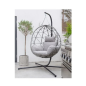 Casablanca hanging chair – MTF – Black steel/rattan – 3EXN0059 Casablanca hanging chair – MTF – Black steel/rattan – 3EXN0059