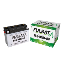 Batterie Fulbat F50-N18L-A DRY 12V pour motoculture
