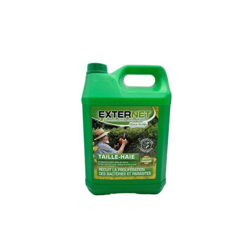 Désincrustant nettoyant sève et résine Taille-haie 5L – EXTERNET – 0177AK Désincrustant nettoyant sève et résine Taille-haie 5L – EXTERNET – 0177AK