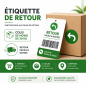 Participation aux frais de retour - Génération d’étiquette pour colis de moins de 30 kg Participation aux frais de retour - Génération d’étiquette pour colis de moins de 30 kg