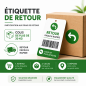Participation aux frais de retour - Génération d’étiquette pour colis de plus de 30 kg