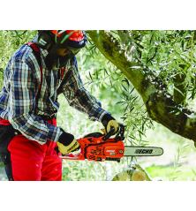 Motosierra ECHO empuñadura trasera corte 25 cm espada carving