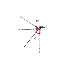Cortasetos de pértiga ECHO 519 mm 1,0 ch