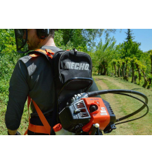 Decespugliatore ECHO 50,2 cm³ 3 CV testina in nylon lama 3 denti