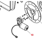 moteur filtre balayeuse - 00777800070 - Bieffebi