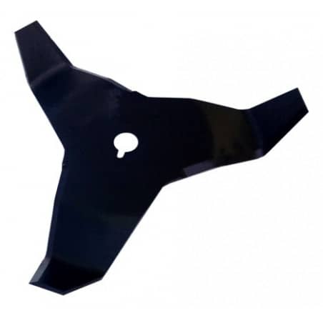 COUTEAU DEBROUSAILLEUSE TROIS DENTS W POUR RONCES 300x3x25 MM