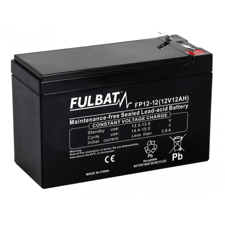 BATTERIE FP12-12 ETANCHE 12V 12.6 Ah 151-98-101 - FULBAT - Batterie et pile - Jardin Affaires 