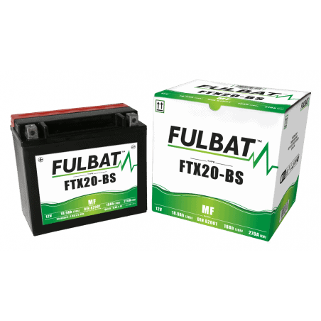 BATTERIE FTX20-BS ACIDE SEPARE (FOURNI) 12V 18.9 Ah 175-87-155 + / - - FULBAT - Batterie - Jardin Affaires