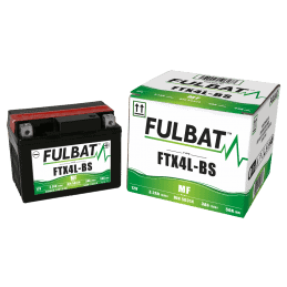 BATTERIE FTX4L-BS ACIDE SEPARE (FOURNI) 12V 3.2 Ah 113-70-85 - / + - FULBAT - Batterie et pile - Jardin Affaires 