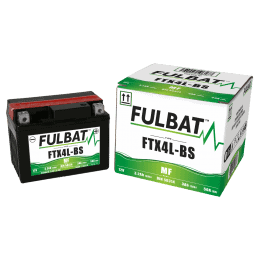 BATTERIE FTX4L-BS ACIDE SEPARE (FOURNI) 12V 3.2 Ah 113-70-85 - / + - FULBAT - Batterie - Jardin Affaires