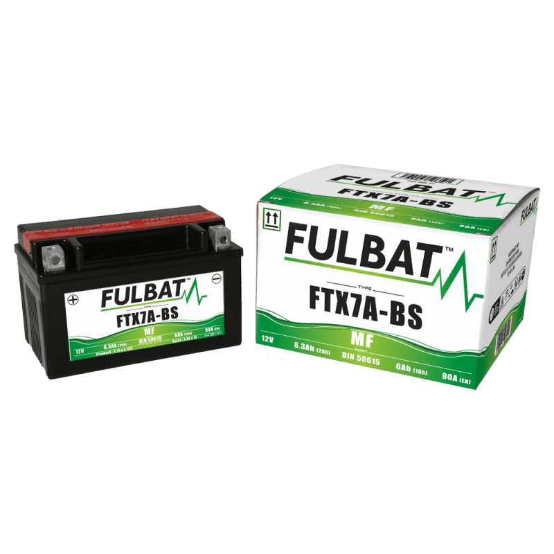 BATERÍA FTX7A-BS ÁCIDO SEPARADO (INCLUIDO) 12V 6.3 Ah 150-87-93 + / -