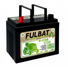 Batería para correpasillos U1-9 SLA Fulbat 550901 28Ah y 12V - FULBAT - Baterías y acumuladores - Jardinaffaires 