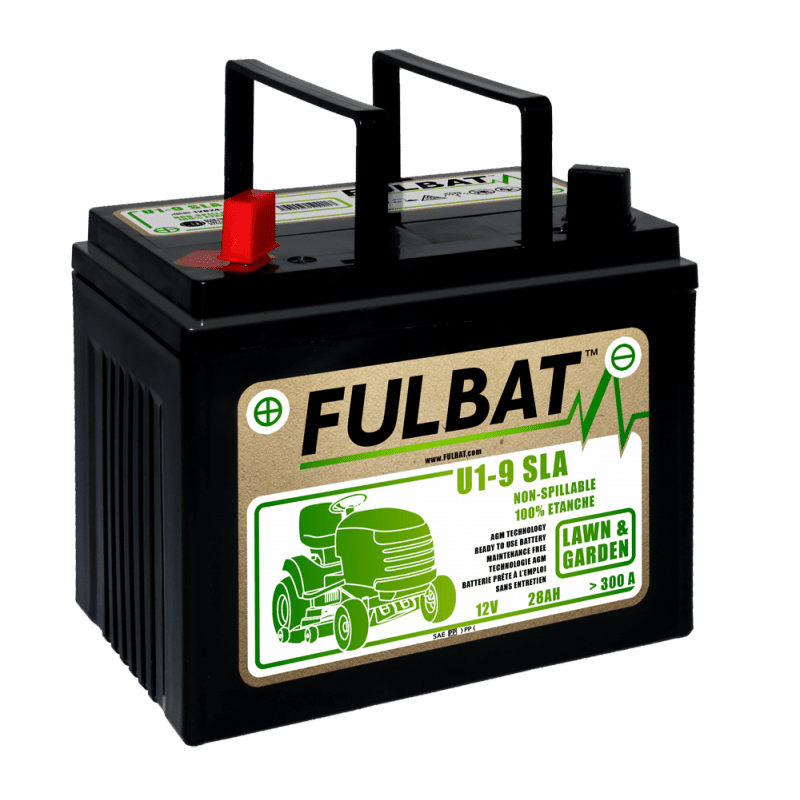 Bateria para passeio U1-9 SLA Fulbat 550901 28Ah e 12V