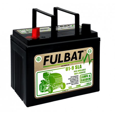 Batterie für Aufsitzfahrzeug U1-9 SLA Fulbat 550901 28Ah und 12V