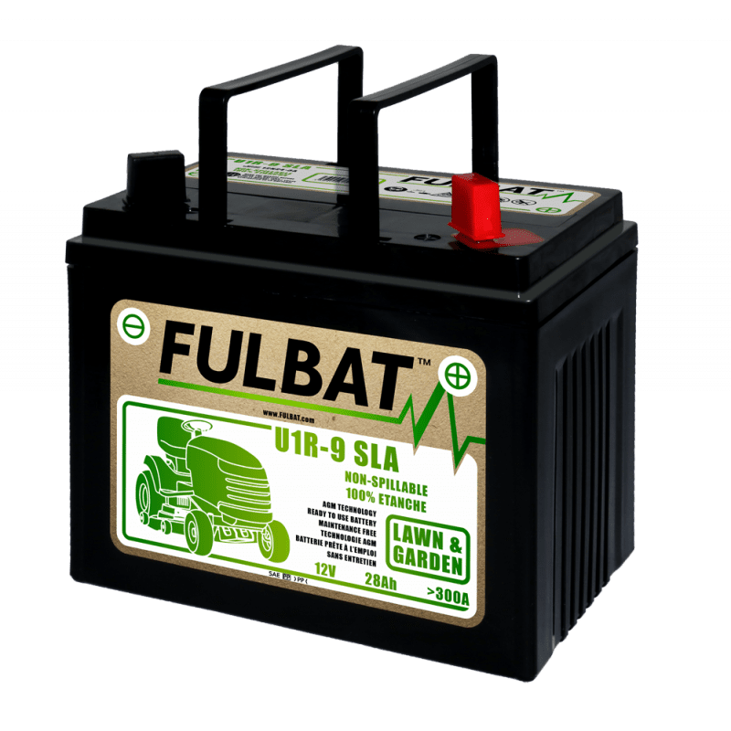 Batterie U1R-9 Fulbat 550810 - 12V - 28Ah - 300A - FULBAT - Batterie et pile - Jardin Affaires 