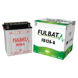 FB12A-A BATERÍA DE ÁCIDO SEPARADA (SUMINISTRADA) 12V 12,6 Ah 134-80-160 +/ - - FULBAT - Batería y celda - Jardinaffaires 