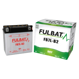 FB7L-B2 BATERÍA DE ÁCIDO SEPARADA (SUMINISTRADA) 12V 8,4 Ah 135-75-133 - / + - FULBAT - Batería y celda - Jardinaffaires 