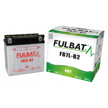 BATTERIE FB7L-B2 ACIDE SEPARE (FOURNI) 12V 8.4 Ah 135-75-133 - / +