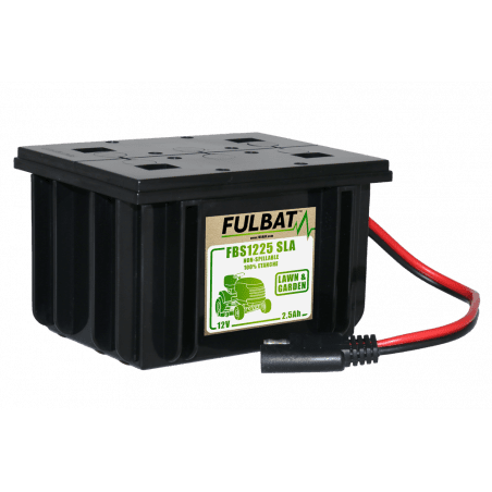 BATTERIE FBS1225 ETANCHE 12V 2.6 Ah 112-88-69 CABLE - FULBAT - Batterie - Jardin Affaires