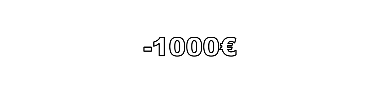 Geben Sie mit einem Budget von weniger als 1000 € viel Geld aus